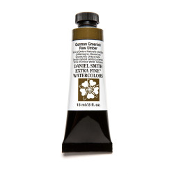 Extra Fine Watercolor paint - Daniel Smith - German Greenish Raw Umber, 15 ml