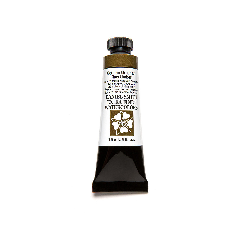 Extra Fine Watercolor paint - Daniel Smith - German Greenish Raw Umber, 15 ml