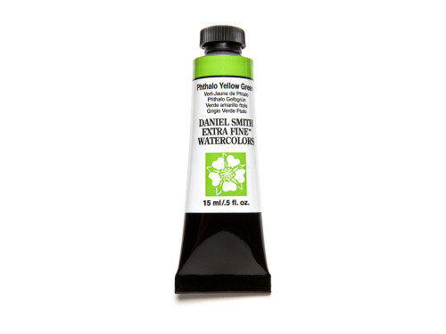 Extra Fine Watercolor paint - Daniel Smith - Phthalo Yellow Green, 15 ml