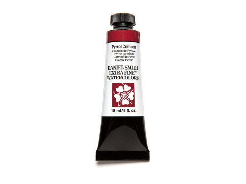 Extra Fine Watercolor paint - Daniel Smith - Pyrrol Crimson, 15 ml