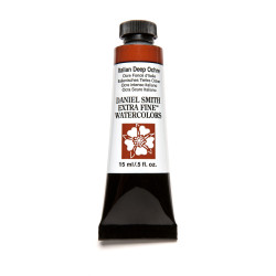 Extra Fine Watercolor paint - Daniel Smith - Italian Deep Ochre, 15 ml