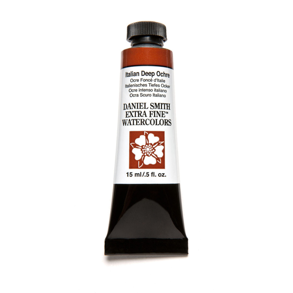 Extra Fine Watercolor paint - Daniel Smith - Italian Deep Ochre, 15 ml