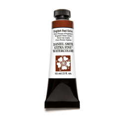 Extra Fine Watercolor paint - Daniel Smith - English Red Ochre, 15 ml