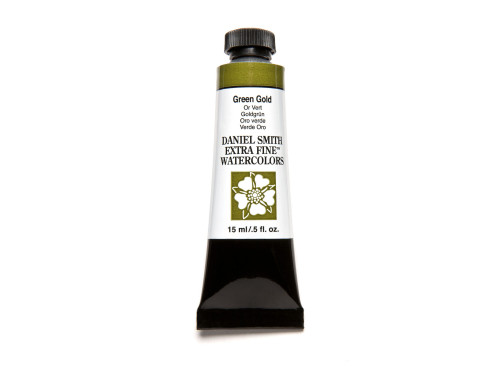 Extra Fine Watercolor paint - Daniel Smith - Green Gold, 15 ml
