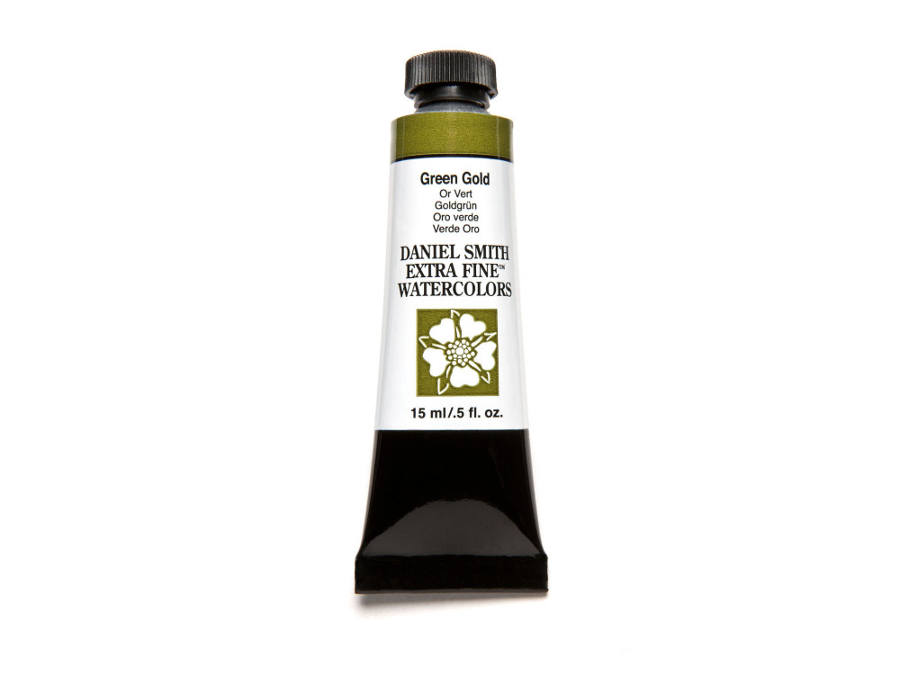 Extra Fine Watercolor paint - Daniel Smith - Green Gold, 15 ml