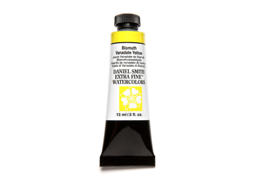 Extra Fine Watercolor paint - Daniel Smith - Bismuth Vanadate Yellow, 15 ml