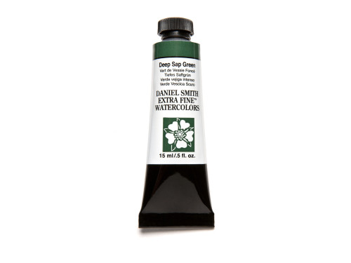 Farba akwarelowa Extra Fine - Daniel Smith - Deep Sap Green, 15 ml