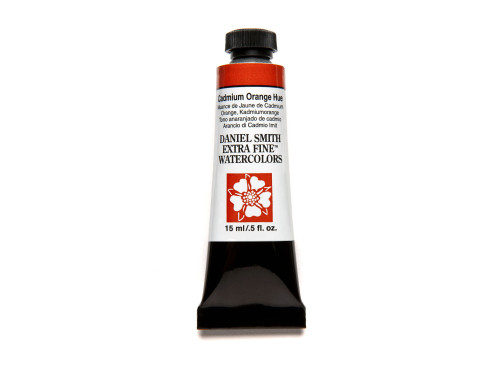 Extra Fine Watercolor paint - Daniel Smith - Cadmium Orange Hue, 15 ml