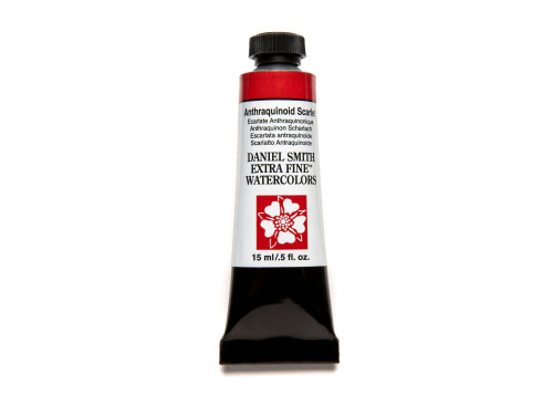 Extra Fine Watercolor paint - Daniel Smith - Anthraquinoid Scarlet, 15 ml