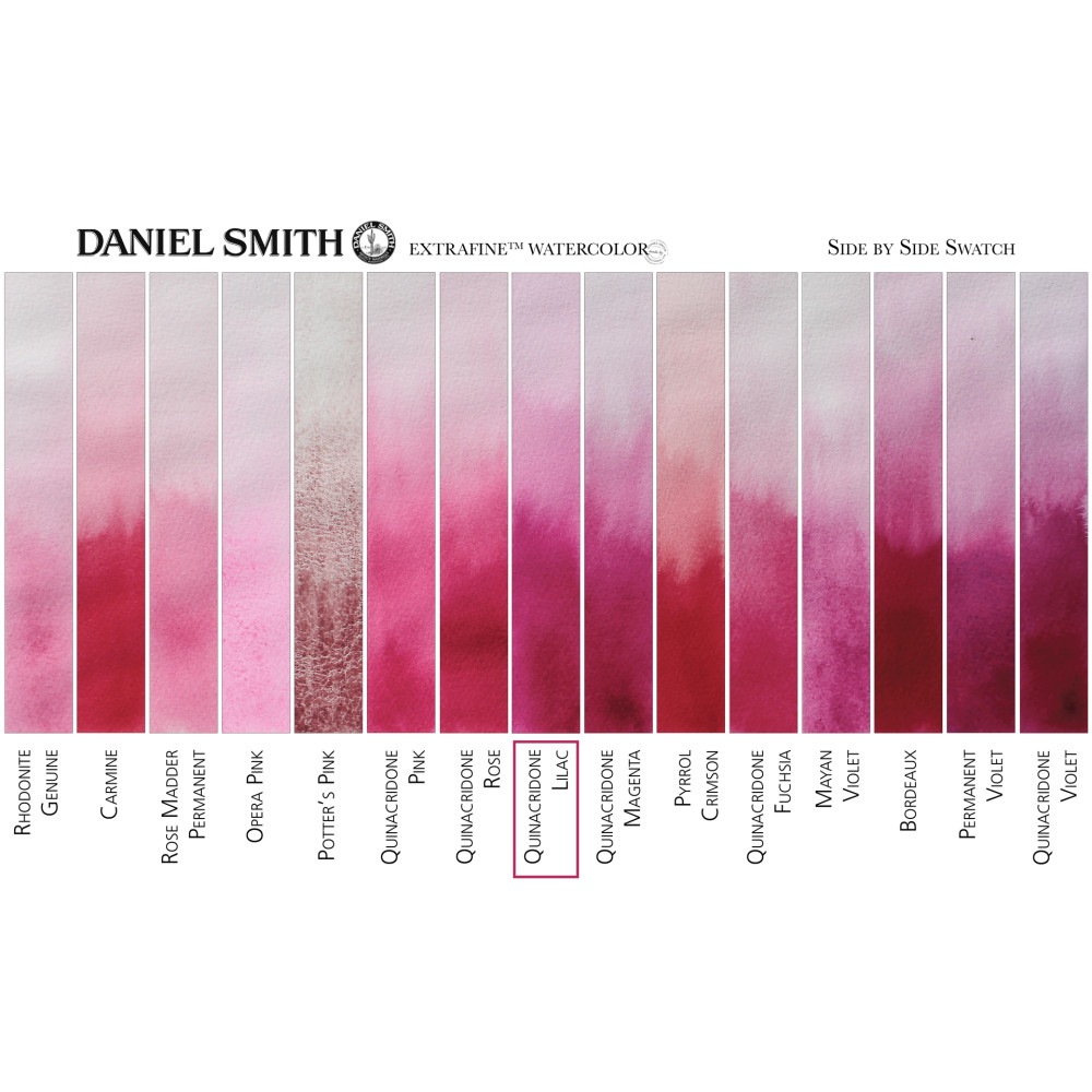 Extra Fine Watercolor paint - Daniel Smith - Quinacridone Lilac, 15 ml