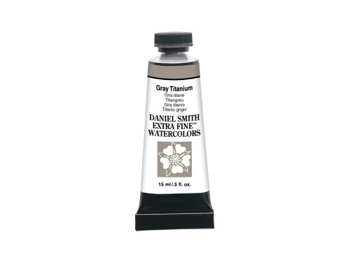 Extra Fine Watercolor paint - Daniel Smith - Gray Titanium, 15 ml