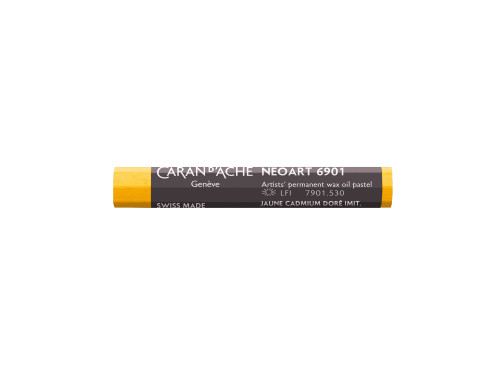 Neoart 6901 artist's wax oil pastel - Caran d'Ache - 530, Gold Cadmium Yellow