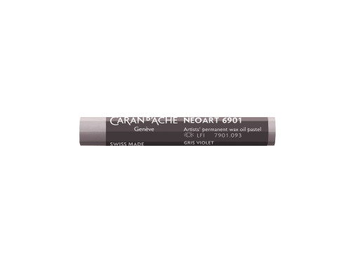 Neoart 6901 artist's wax oil pastel - Caran d'Ache - 093, Violet Grey