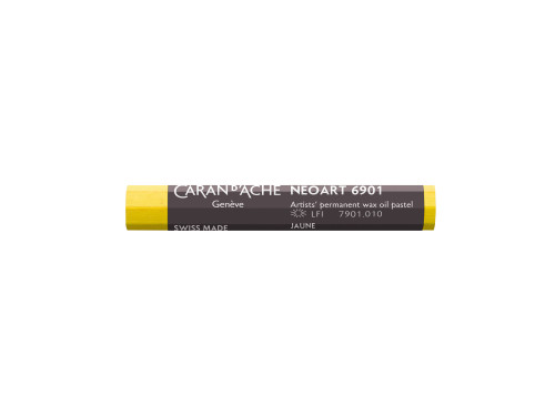 Neoart 6901 artist's wax oil pastel - Caran d'Ache - 010, Yellow