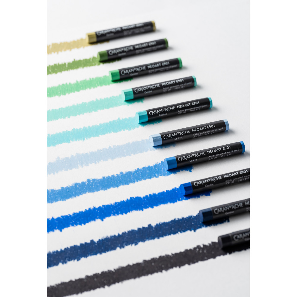 Zestaw pasteli woskowo-olejnych Neoart 6901 - Caran d'Ache - 24 kolory