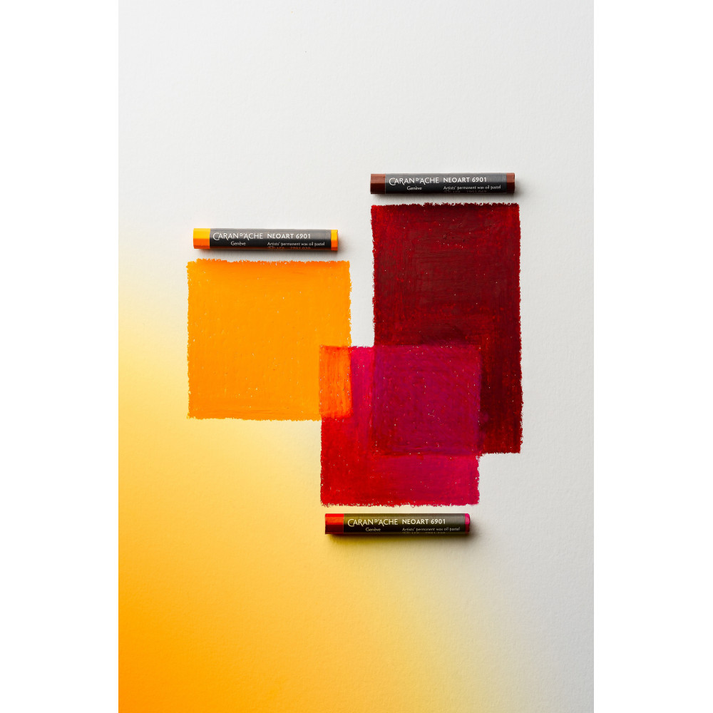 Zestaw pasteli woskowo-olejnych Neoart 6901 - Caran d'Ache - 24 kolory