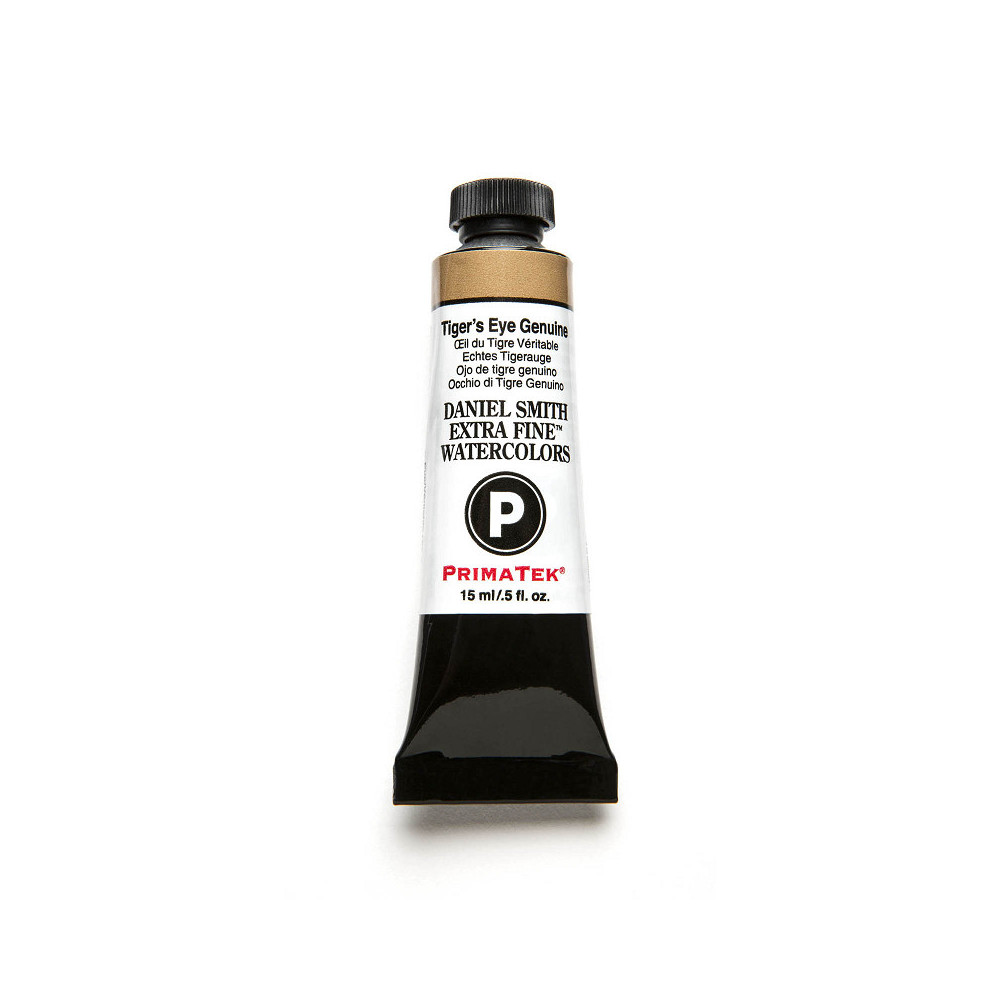Extra Fine PrimaTek Watercolor paint - Daniel Smith - Tiger's Eye Genuine, 15 ml