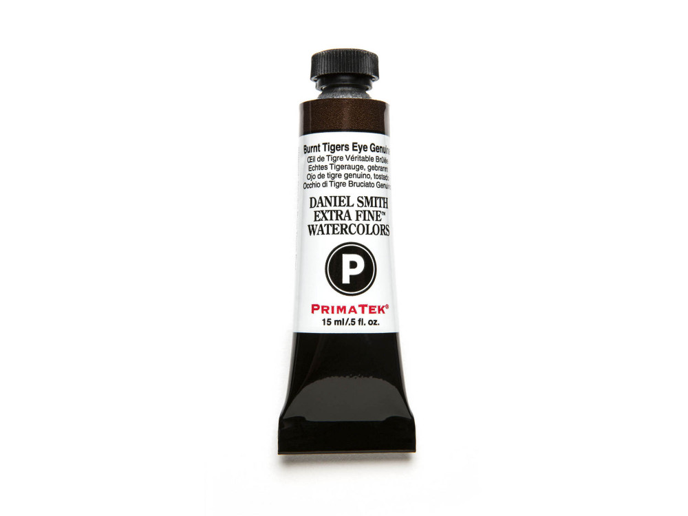 Farba akwarelowa Extra Fine PrimaTek - Daniel Smith - Burnt Tiger's Eye Genuine, 15 ml