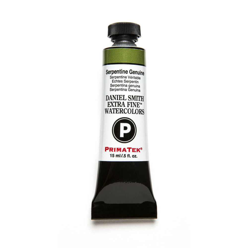 Extra Fine PrimaTek Watercolor paint - Daniel Smith - Serpentine Genuine, 15 ml