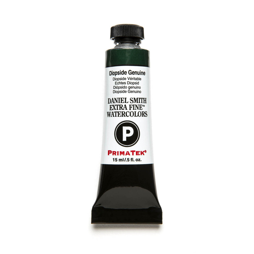 Extra Fine PrimaTek Watercolor paint - Daniel Smith - Diopside Genuine, 15 ml