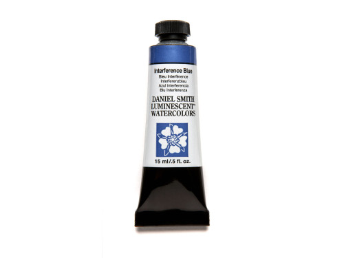 Extra Fine Luminescent Watercolor paint - Daniel Smith - Interference Blue, 15 ml