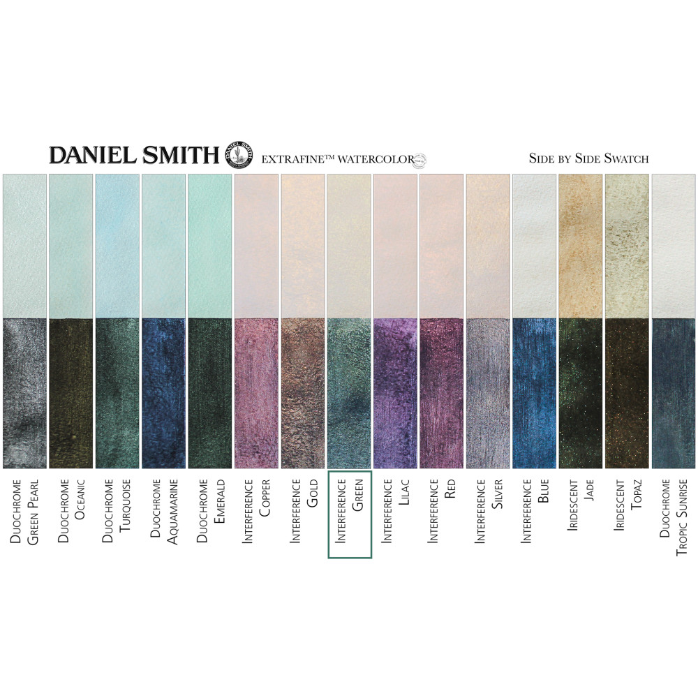 Extra Fine Luminescent Watercolor paint - Daniel Smith - Iridescent Antique Gold, 15 ml