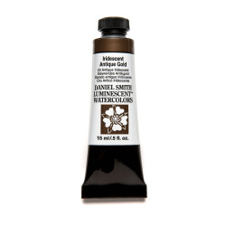 Extra Fine Luminescent Watercolor paint - Daniel Smith - Iridescent Antique Gold, 15 ml