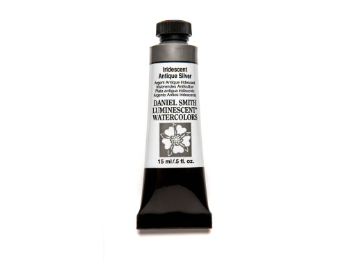 Extra Fine Luminescent Watercolor paint - Daniel Smith - Iridescent Antique Silver, 15 ml