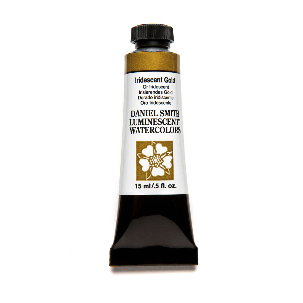 Extra Fine Luminescent Watercolor paint - Daniel Smith - Iridescent Gold, 15 ml