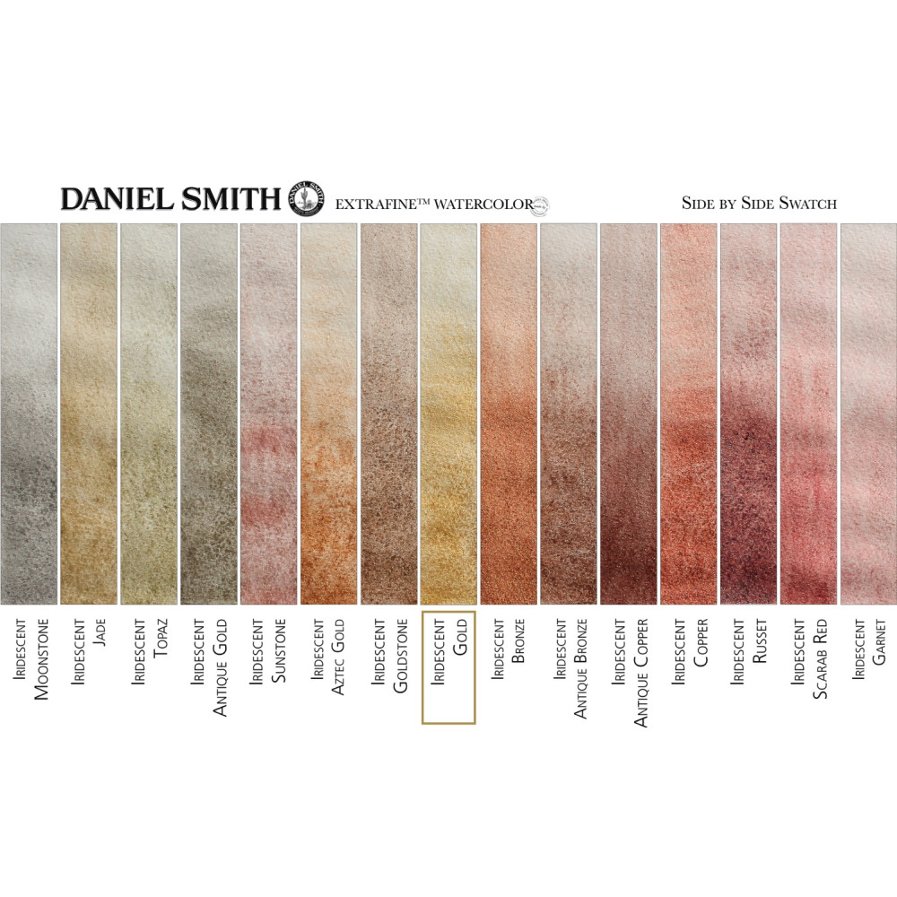 Extra Fine Luminescent Watercolor paint - Daniel Smith - Iridescent Jade, 15 ml