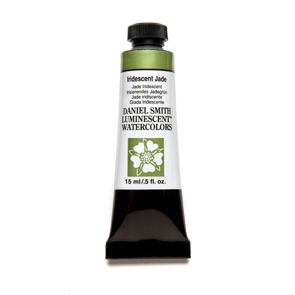 Extra Fine Luminescent Watercolor paint - Daniel Smith - Iridescent Jade, 15 ml