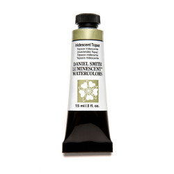 Extra Fine Luminescent Watercolor paint - Daniel Smith - Iridescent Topaz, 15 ml