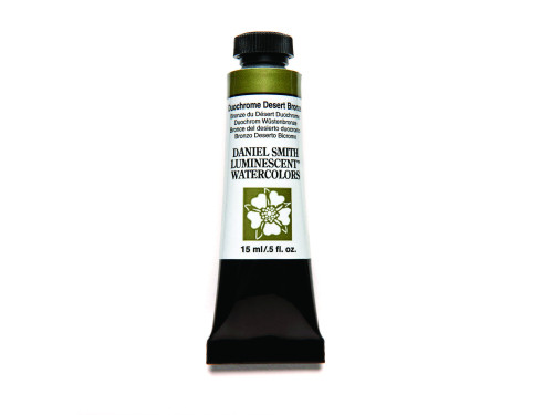Extra Fine Luminescent Watercolor paint - Daniel Smith - Duochrome Desert Bronze, 15 ml