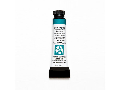 Extra Fine Watercolor paint - Daniel Smith - Cobalt Turquoise, 5 ml