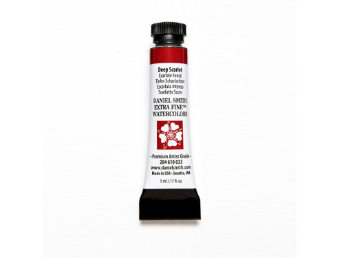 Extra Fine Watercolor paint - Daniel Smith - Deep Scarlet, 5 ml