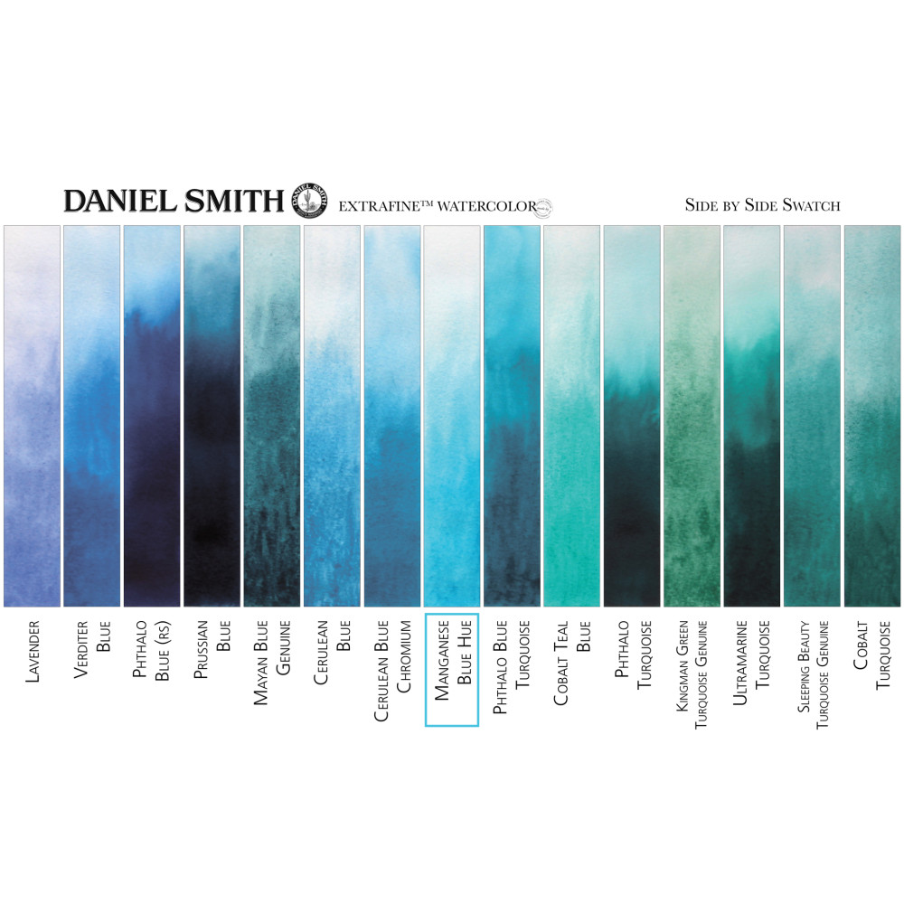 Farba akwarelowa Extra Fine - Daniel Smith - Manganese Blue Hue, 5 ml