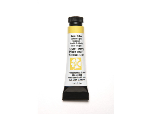 Farba akwarelowa Extra Fine - Daniel Smith - Naples Yellow, 5 ml