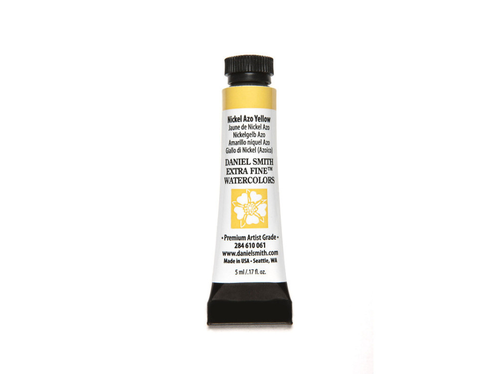Extra Fine Watercolor paint - Daniel Smith - Nickel Azo Yellow, 5 ml