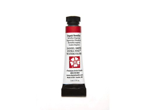 Extra Fine Watercolor paint - Daniel Smith - Organic Vermilion, 5 ml