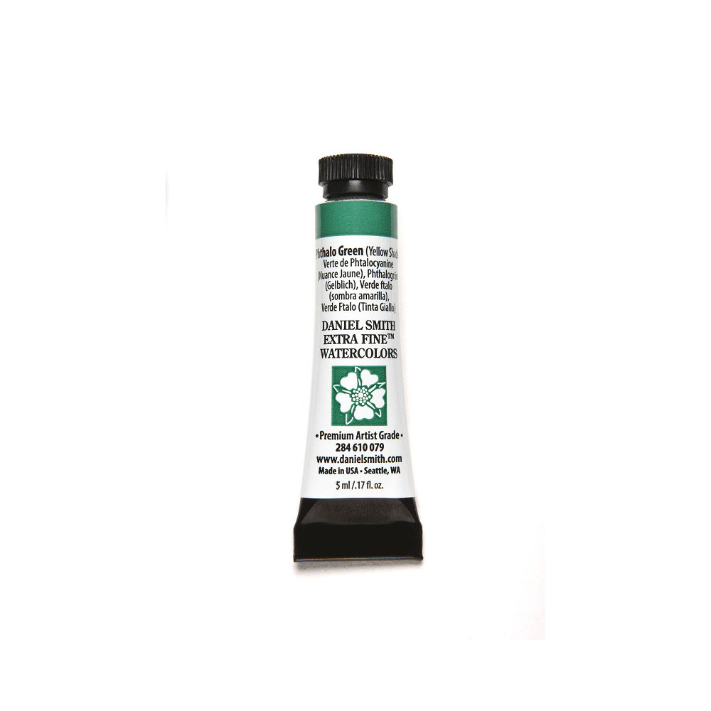 Farba akwarelowa Extra Fine - Daniel Smith - Phthalo Green (Yellow Shade), 5 ml