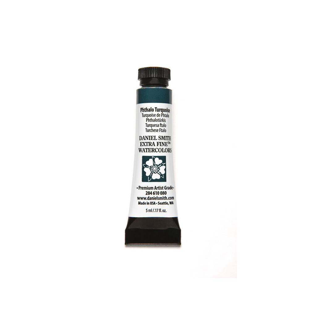 Extra Fine Watercolor paint - Daniel Smith - Phthalo Turquoise, 5 ml