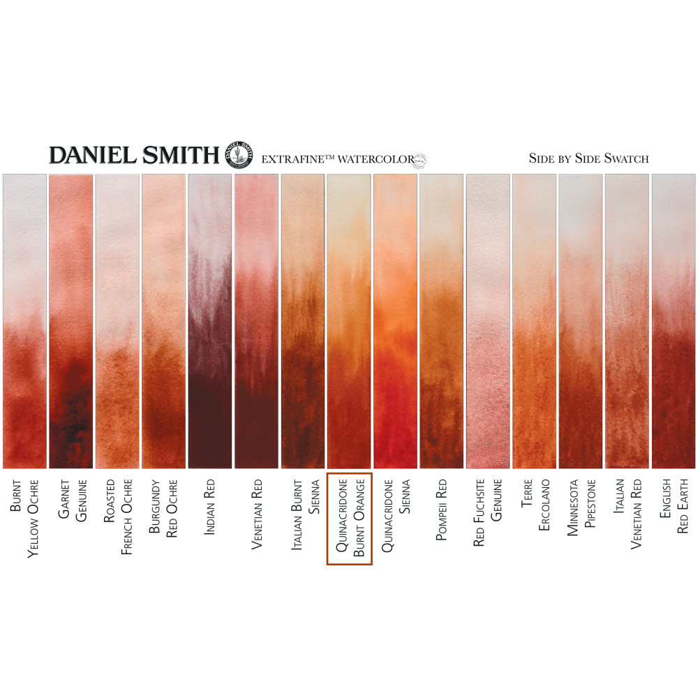 Farba akwarelowa Extra Fine - Daniel Smith - Quinacridone Burnt Orange, 5 ml
