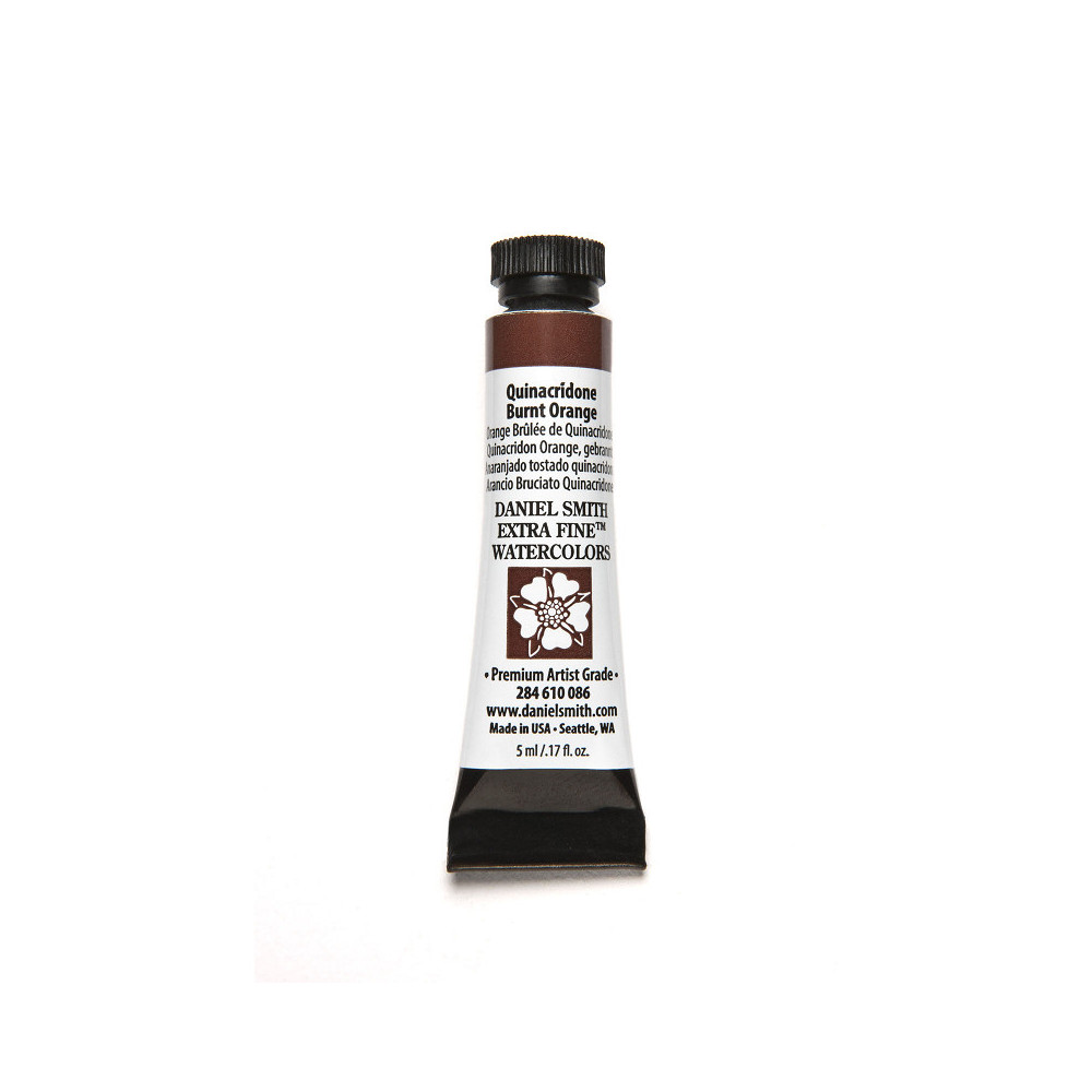 Farba akwarelowa Extra Fine - Daniel Smith - Quinacridone Burnt Orange, 5 ml