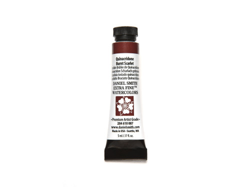 Farba akwarelowa Extra Fine - Daniel Smith - Quinacridone Burnt Scarlet, 5 ml
