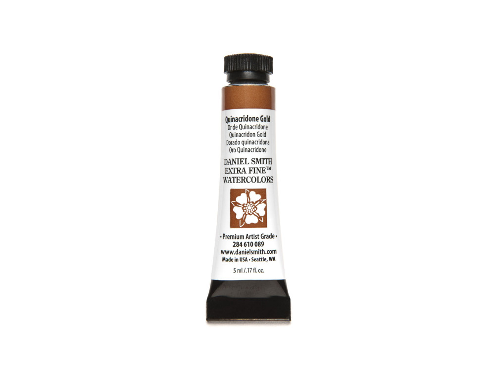Farba akwarelowa Extra Fine - Daniel Smith - Quinacridone Gold, 5 ml