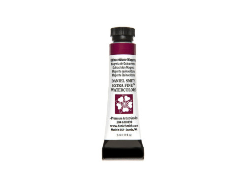 Extra Fine Watercolor paint - Daniel Smith - Quinacridone Magenta, 5 ml