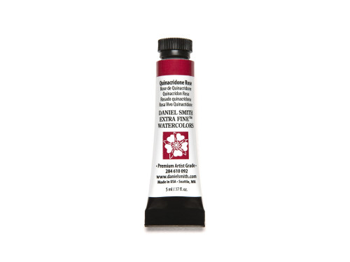 Extra Fine Watercolor paint - Daniel Smith - Quinacridone Rose, 5 ml