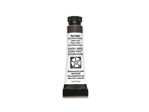 Extra Fine Watercolor paint - Daniel Smith - Raw Umber, 5 ml