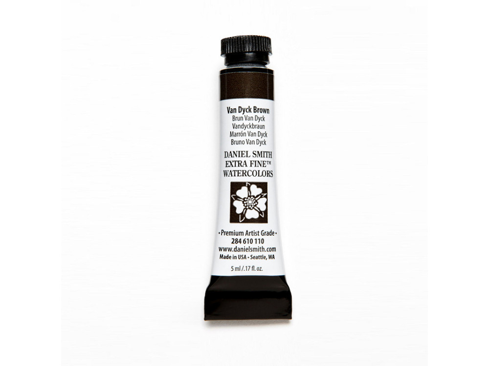 Farba akwarelowa Extra Fine - Daniel Smith - Van Dyck Brown, 5 ml