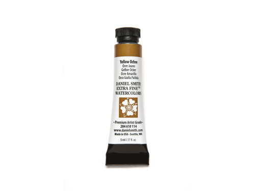 Extra Fine Watercolor paint - Daniel Smith - Yellow Ochre, 5 ml